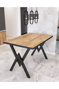 80x120 Alara Mutfak Masası Yemek Masası Balkon Masası Cafe Masası 2